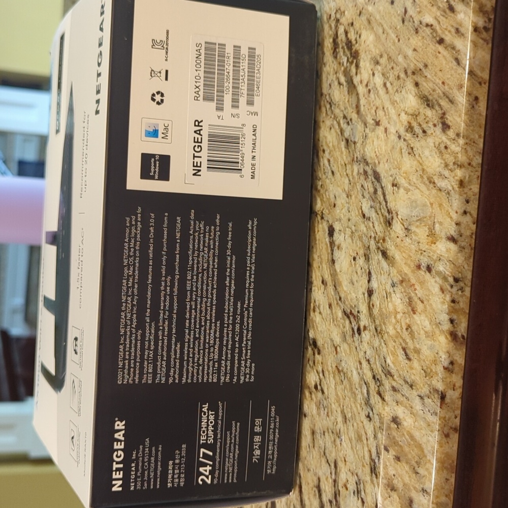 NIP Netgear AX1800 WiFi Router - Picture 2 of 6